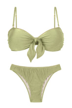 Carregar imagem no visualizador da galeria, Product Front: Rio De Sol Set Set Oliva Bandeau-No Essential