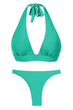 Carregar imagem no visualizador da galeria, Product Front: Rio De Sol Set Set Opal Halter-Cos Leblon-Fio