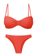Carregar imagem no visualizador da galeria, Product Front: Rio De Sol Set Set Malibu-Chili Bandeau-Duo Essential