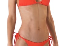 Carregar e reproduzir vídeo no visualizador da Galeria, Video: Rio De Sol Soutien Top Cotele-Tomate Tri-Inv