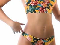 Carregar e reproduzir vídeo no visualizador da Galeria, Video: Rio De Sol Soutien Top Lis Tri-Tank