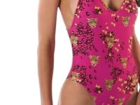 Carregar e reproduzir vídeo no visualizador da Galeria, Video: Rio De Sol Maiô Roar-Pink Hype