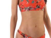 Carregar e reproduzir vídeo no visualizador da Galeria, Video: Rio De Sol Soutien Top Wildflowers Bra-Sport