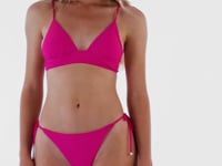 Carregar e reproduzir vídeo no visualizador da Galeria, Video: Rio De Sol Calcinha Bottom Amaranto Ibiza