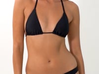 Carregar e reproduzir vídeo no visualizador da Galeria, Video: Rio De Sol Calcinha Bottom Touch-Black Mia