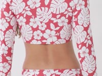 Carregar e reproduzir vídeo no visualizador da Galeria, Video: Wednesday In Hawaii By Rio De Sol Soutien Top Pua-Hibiscus Reef