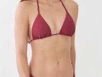 Carregar e reproduzir vídeo no visualizador da Galeria, Video: Rio De Sol Calcinha Bottom Touch-Carmim Cheeky-Tie