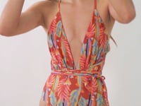 Carregar e reproduzir vídeo no visualizador da Galeria, Video: Rio De Sol Maiô Sea-Bloom New Vegas