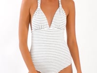 Carregar e reproduzir vídeo no visualizador da Galeria, Video: Rio De Sol Maiô Linea-White Mel-Op