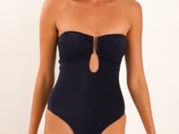 Carregar e reproduzir vídeo no visualizador da Galeria, Video: Rio De Sol Maiô Malibu-Black Sara-Op