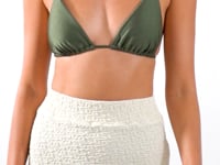 Carregar e reproduzir vídeo no visualizador da Galeria, Video: Rio De Sol Saia Brisa-Offwhite Rubi Skirt