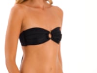 Carregar e reproduzir vídeo no visualizador da Galeria, Video: Rio De Sol Soutien Top Shimmer-Black Mavi