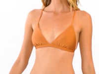 Carregar e reproduzir vídeo no visualizador da Galeria, Video: Rio De Sol Soutien Top Shimmer-Nocciola Tri-Fixo-Noa