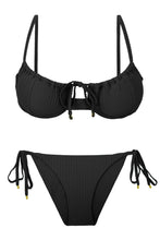 Carregar imagem no visualizador da galeria, Product Front: Rio De Sol Calcinha Bottom Dots-Black Ibiza-Comfy