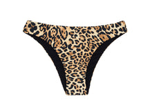 Carregar imagem no visualizador da galeria, Product Front: Rio De Sol Calcinha Bottom Leopardo Black Babado