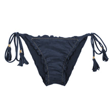 Carregar imagem no visualizador da galeria, Product Front: Rio De Sol Calcinha Bottom Shimmer-Shark Frufru