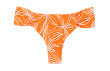 Carregar imagem no visualizador da galeria, Product Front: Rio De Sol Calcinha Bottom Trail-Orange Baobi-Cheeky