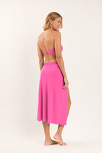Carregar imagem no visualizador da galeria, Model Back: Rio De Sol Saia Fluity-Amor Long Skirt Knot