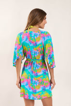 Carregar imagem no visualizador da galeria, Model Back: Rio De Sol Mini Dress Fusion Mini Dress