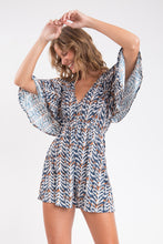 Carregar imagem no visualizador da galeria, Image 06: Rio De Sol Mini Dress Ikat Mini Dress