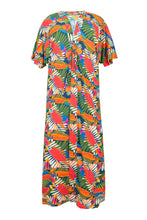 Carregar imagem no visualizador da galeria, Product Front: Rio De Sol Vestido De Praia Jungle Long Dress