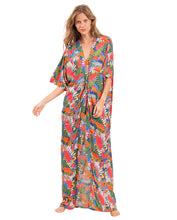 Carregar imagem no visualizador da galeria, Gallery: Rio De Sol Vestido De Praia Jungle Long Dress