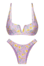 Carregar imagem no visualizador da galeria, Product Front: Rio De Sol Set Set Canola Bra-V High-Leg