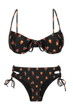 Carregar imagem no visualizador da galeria, Product Front: Rio De Sol Set Set Cashew Balconet-Tie Madrid