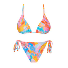 Carregar imagem no visualizador da galeria, Product Front: Rio De Sol Set Set Cloud Lia Cheeky-Tie