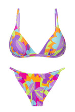 Carregar imagem no visualizador da galeria, Product Front: Rio De Sol Set Set Dreams Tri-Fixo Cheeky-Fixa