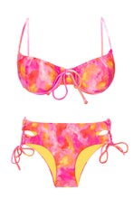 Carregar imagem no visualizador da galeria, Product Front: Rio De Sol Set Set Joyful Balconet-Tie Madrid