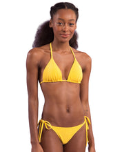 Carregar imagem no visualizador da galeria, Gallery: Rio De Sol Set Set Malibu-Yellow Tri-Inv Cheeky-Tie