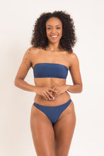 Carregar imagem no visualizador da galeria, Image 05: Rio De Sol Set Set Navy Bandeau-Reto Nice-Fio