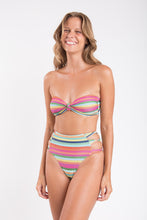 Carregar imagem no visualizador da galeria, Image 11: Rio De Sol Set Set Supercolor Bandeau-Joy Highwaist-Spin
