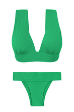 Carregar imagem no visualizador da galeria, Product Front: Rio De Sol Set Set Tambourine Halter-Marina Essential-Cos