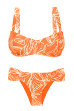 Carregar imagem no visualizador da galeria, Product Front: Rio De Sol Set Set Trail-Orange Amelia Baobi