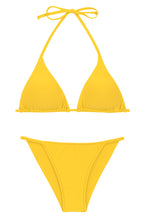 Carregar imagem no visualizador da galeria, Product Front: Rio De Sol Set Set Uv-Melon Tri-Inv Cheeky-Fixa