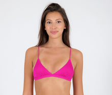 Carregar imagem no visualizador da galeria, Gallery: Rio De Sol Soutien Top Cotele-Amaranto Tri-Fixo
