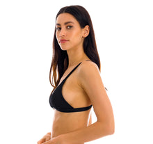 Carregar imagem no visualizador da galeria, Image 08: Rio De Sol Soutien Top Cotele-Preto Tri-Fixo