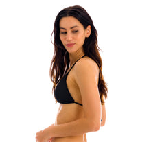 Carregar imagem no visualizador da galeria, Image 08: Rio De Sol Soutien Top Cotele-Preto Tri-Inv