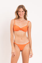 Carregar imagem no visualizador da galeria, Model Front: Rio De Sol Soutien Top Dende Bandeau-Crispy