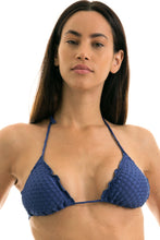 Carregar imagem no visualizador da galeria, Gallery: Rio De Sol Soutien Top Kiwanda Denim Frufru