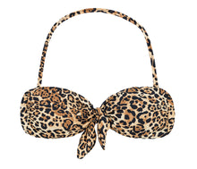 Carregar imagem no visualizador da galeria, Product Front: Rio De Sol Soutien Top Leopardo Bandeau