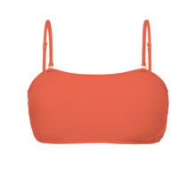 Carregar imagem no visualizador da galeria, Product Front: Rio De Sol Soutien Top Light-Peach Bandeau-Reto