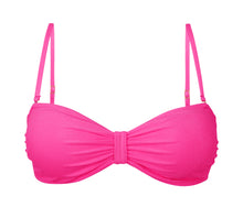 Carregar imagem no visualizador da galeria, Product Front: Rio De Sol Soutien Top Malibu-Rosa Bandeau-Duo