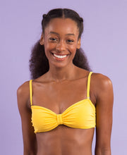 Carregar imagem no visualizador da galeria, Image 10: Rio De Sol Soutien Top Malibu-Yellow Bandeau-Duo