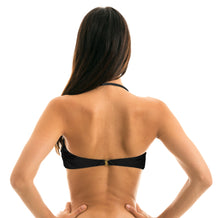 Carregar imagem no visualizador da galeria, Image 06: Rio De Sol Soutien Top Preto Bandeau-Pli