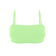 Carregar imagem no visualizador da galeria, Product Front: Rio De Sol Soutien Top Sand-Menta Bandeau-Reto