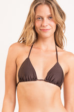 Carregar imagem no visualizador da galeria, Gallery: Rio De Sol Soutien Top Shimmer-Coffee Tri-Inv