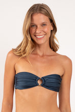 Carregar imagem no visualizador da galeria, Gallery: Rio De Sol Soutien Top Shimmer-Shark Mavi